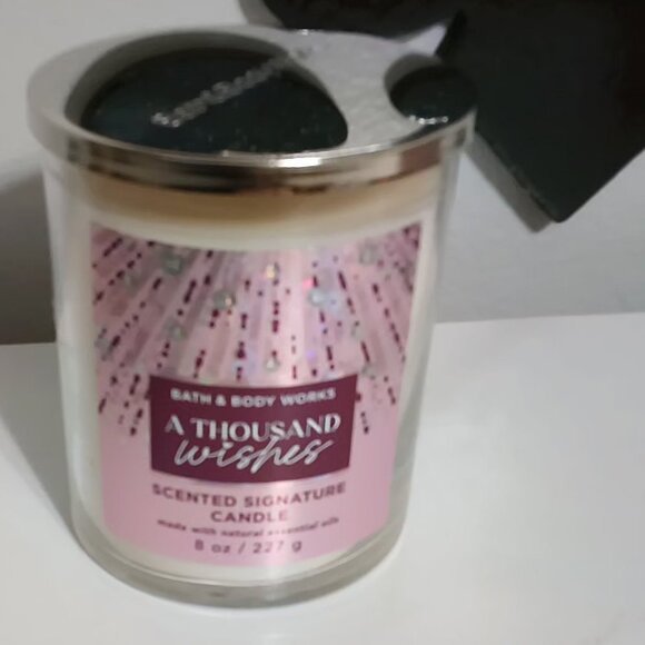 Bath and Body works Thousand Wishes SIngle wick candle and perfume - Picture 4 of 4